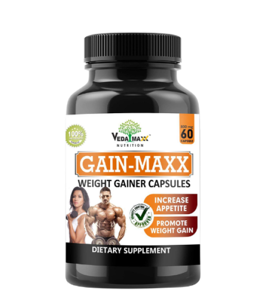 Vedamaxx Gain-Maxx Weight Gainer Capsules In Pakistan - 03231028102