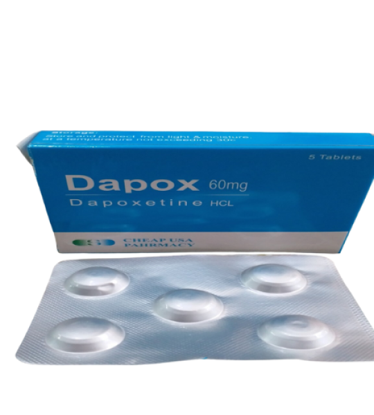 Dapox 60mg Dapoxetine HCI Tablets In Pakistan