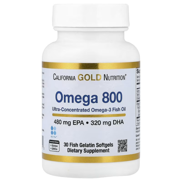 California Gold Nutrition Omega 800 Ultra-Concentrated Omega-3 Fish Oil Price In Pakistan