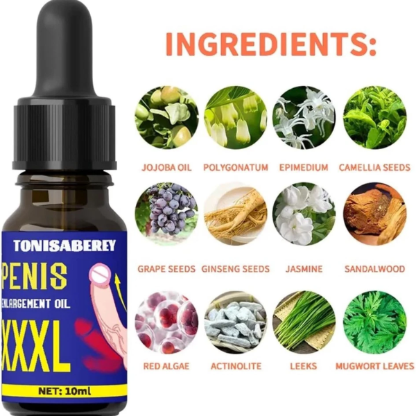 TONISABERY Penis Enlargement Massage Oil XXXL Price in Pakistan